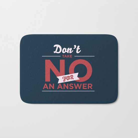 Quote Bath Mat