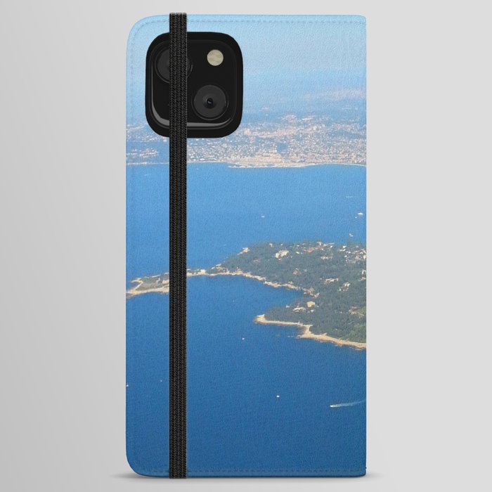 COTE D'AZUR FROM AIR iPhone Wallet Case