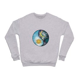 balance | yin yang | sun moon Crewneck Sweatshirt