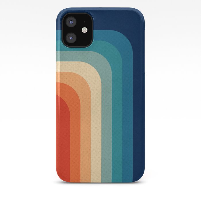 Retro 70s Color Palette III iPhone Case