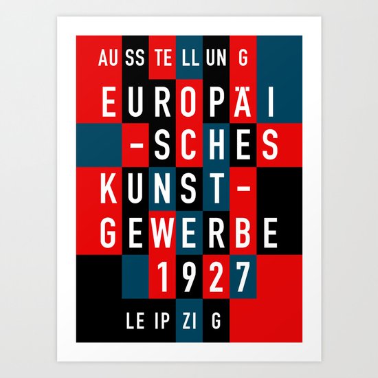 EUROPÄISCHES KUNSTGEWERBE 1927 Art Print