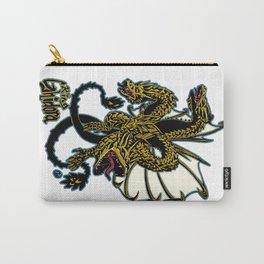 King Ghidora Kaiju Print FC Carry-All Pouch