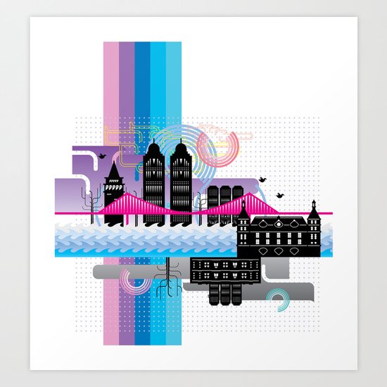 Istanbul aka Constantinopolis Art Print