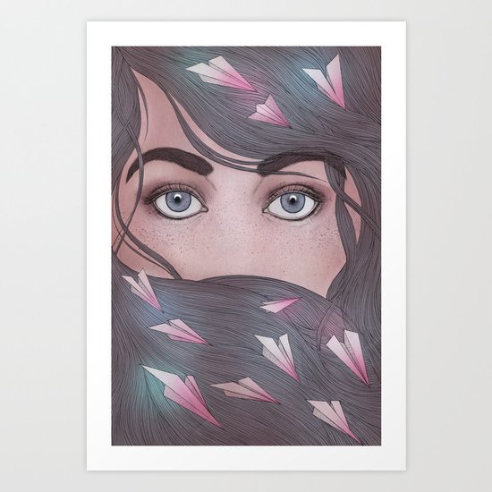 Yearn Art Print