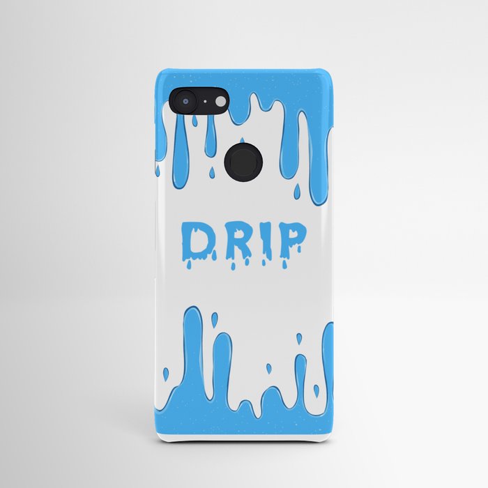 blue drip  Android Case