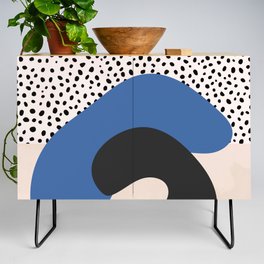 Love Modern Abstract Credenza