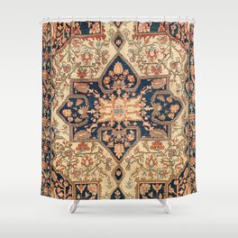 Ferahan  Antique West Persian Rug Print Shower Curtain