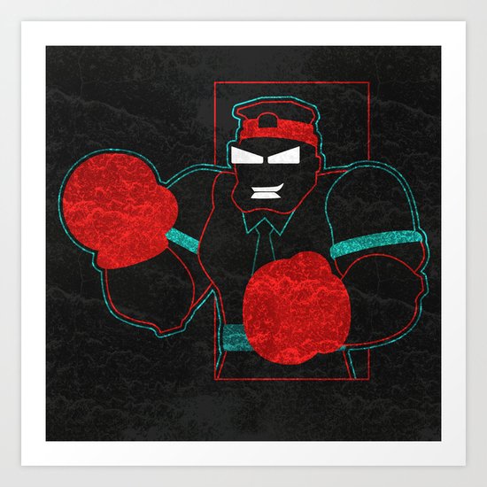 Boxing Gloves Art Print