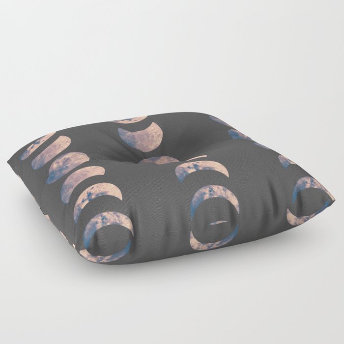 Moon Phases Floor Pillow