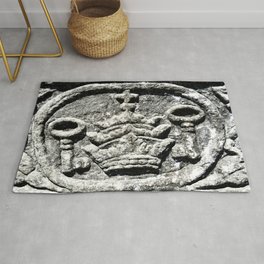 Ancient Church Carvings Rug