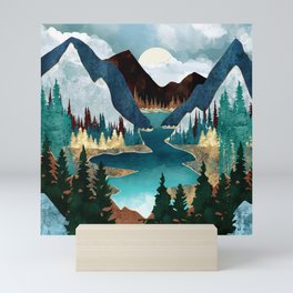 River Vista Mini Art Print