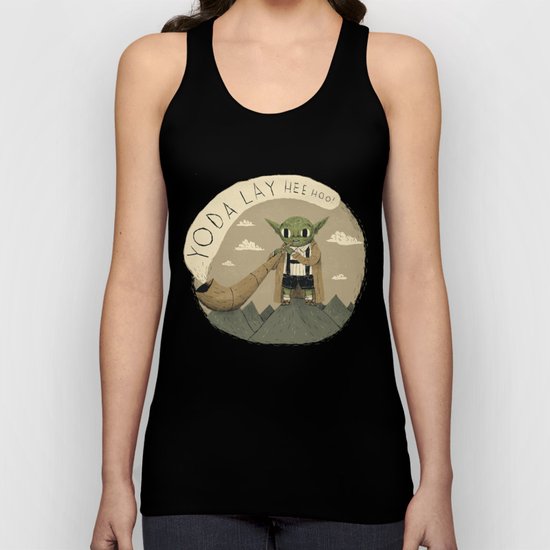 yodaling (grey colour option) Unisex Tank Top