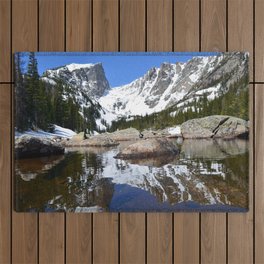 Dream Lake Reflections Outdoor Rug