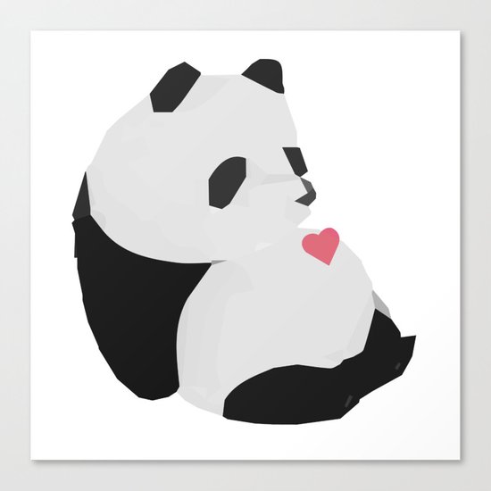 Panda Canvas Print