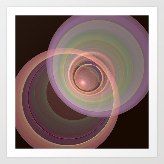 Interaction Art Print