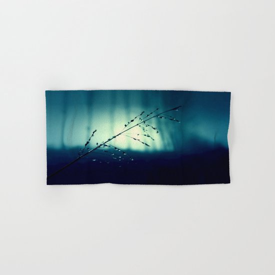 Blue Willow in the rain Hand & Bath Towel