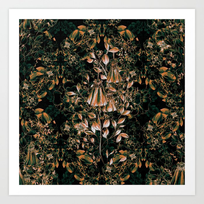 Stunning abundance of flowers - series 1 D Art Print