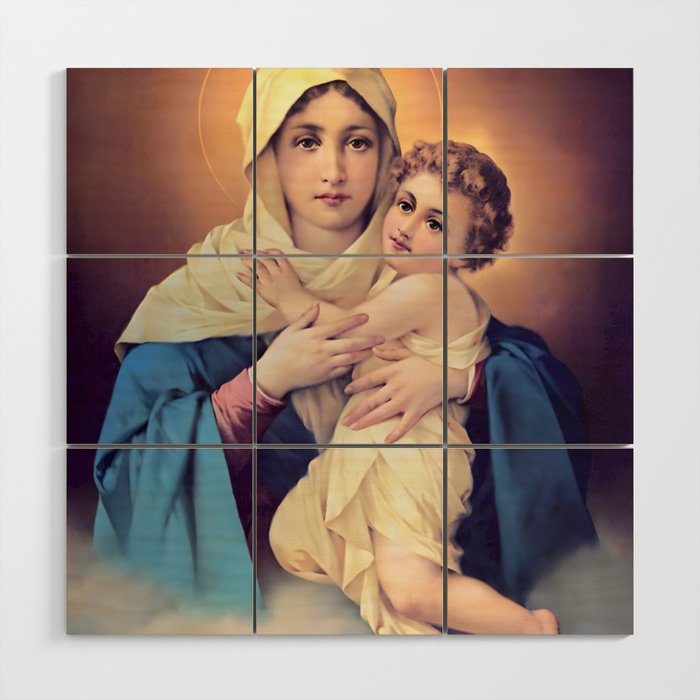 Our lady of shoenstatt Wood Wall Art