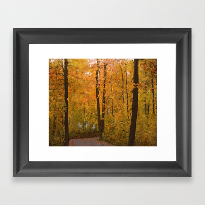 Colors of Fall #3 Framed Art Print