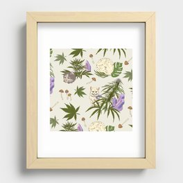 Catnabis  Recessed Framed Print