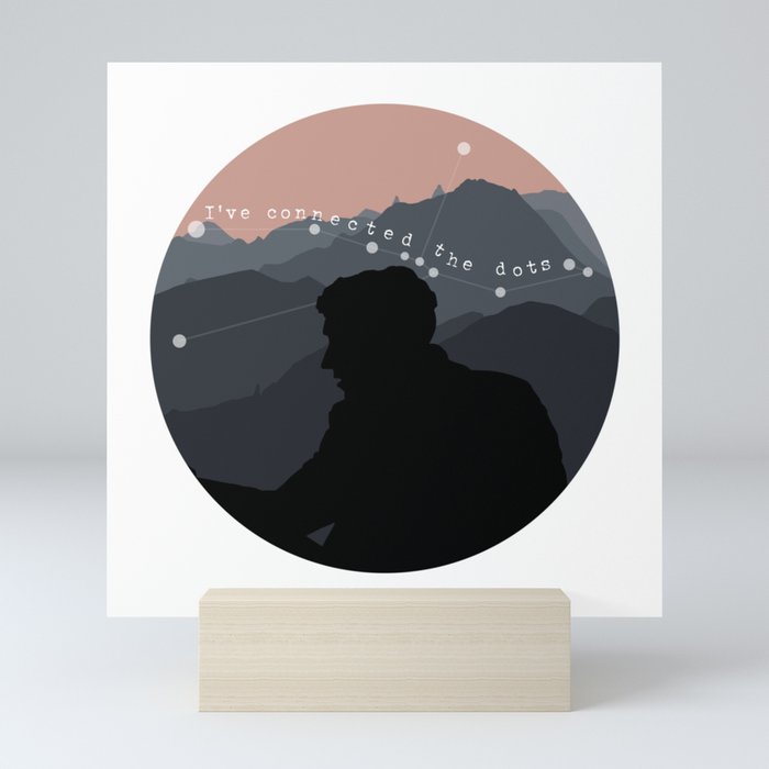 Ive Connected The Dots Shane Madej Graphic Mini Art Print By Garrenshea Society6 Ive Connected The Dots Shane Madej Graphic Mini Art Print By Garrenshea Society6