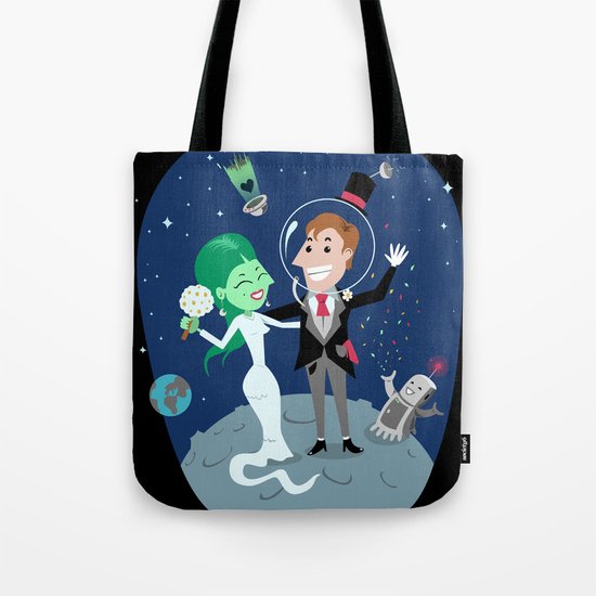 Honey Moon Tote Bag