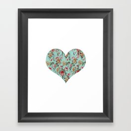 Vintage Heart  Framed Art Print