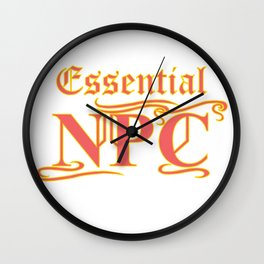 Essential NPC Roleplaying Games Wall Clock
