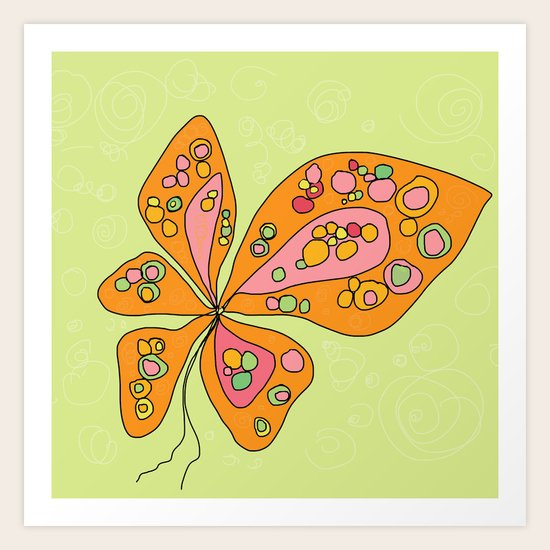 Floral Groove Art Print