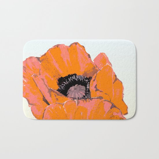 And they call it Poppy Love Bath Mat