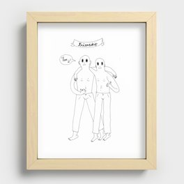 Friendship  Recessed Framed Print