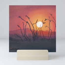 Dusty Sundown Mini Art Print