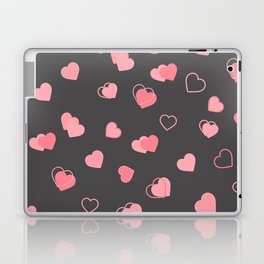 Lovely Hearts Pattern Laptop Skin