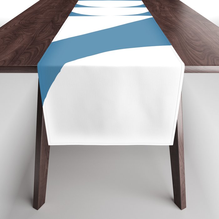 Geometrical modern classic shapes composition 18 Table Runner