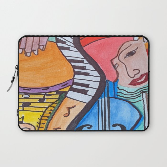 Let There Be Music Laptop Sleeve
