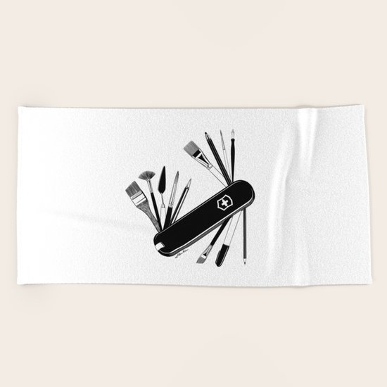 Art Almighty Beach Towel