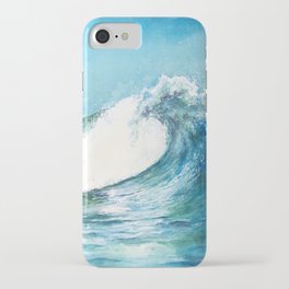 Bleu de l'ocean iPhone Case