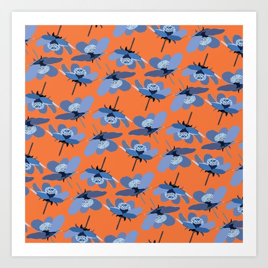crazy summer Art Print