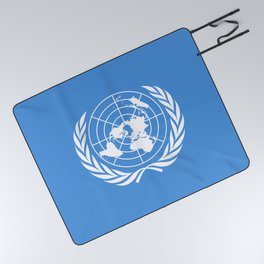 United Nations Flag Picnic Blanket
