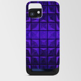 70s Ultraviolet Panton Inspired Space Age Art iPhone Card Case