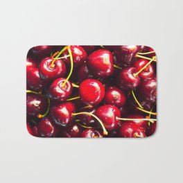 juicy cherries Bath Mat | Food, Photo, Nature 
