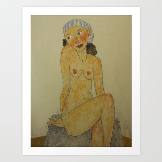 NUDE Art Print