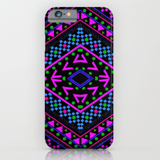 NEON PATTERN iPhone & iPod Case
