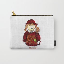 Strawgirl jGibney The MUSEUM Society6 Gifts Carry-All Pouch