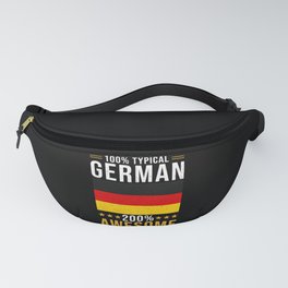 100 % German Funny Saying Fanny Pack