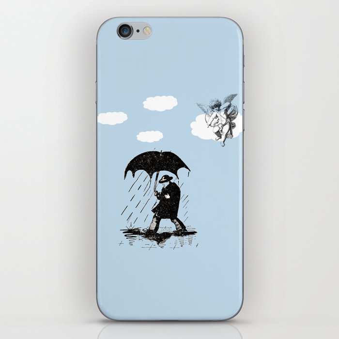 After Rain - Funny Illustration of Velentines Day iPhone Skin