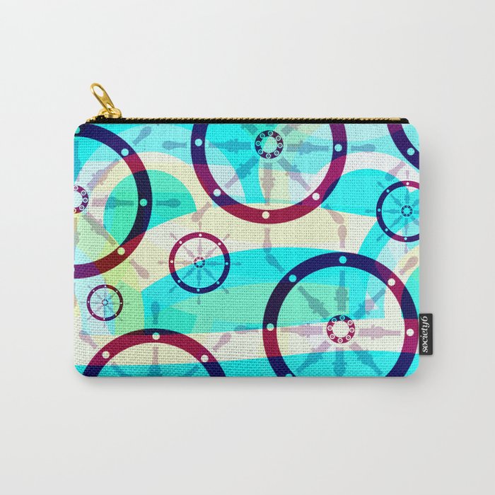 Ship wheels Carry-All Pouch