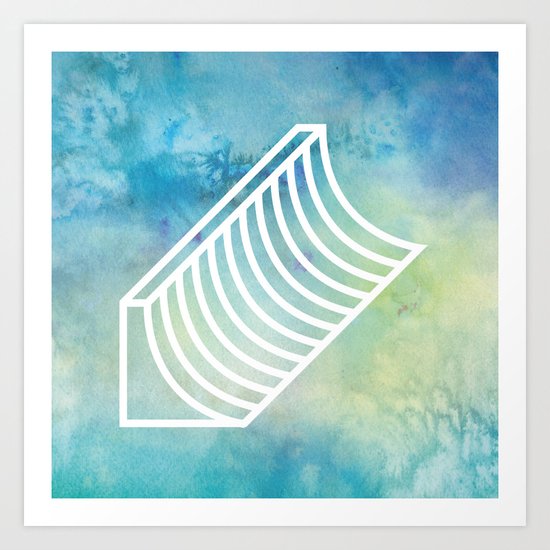 3 Art Print