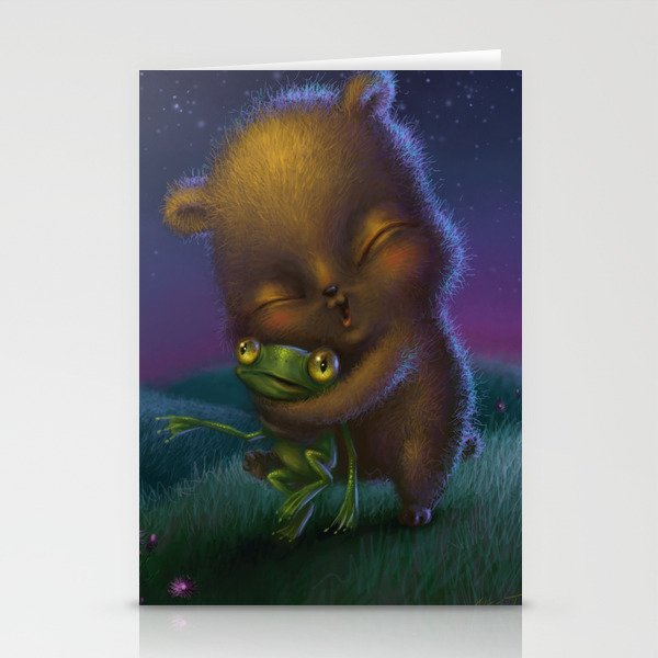 "Bear Hug" Stationery Cards
