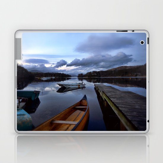 Boats on Coniston Water Laptop & iPad Skin